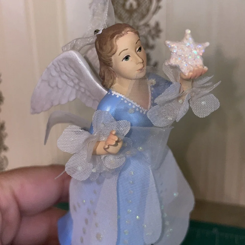 Set 4 Hallmark Angel Ornaments | 2000 2003 2005 2007 | Clean Perfect